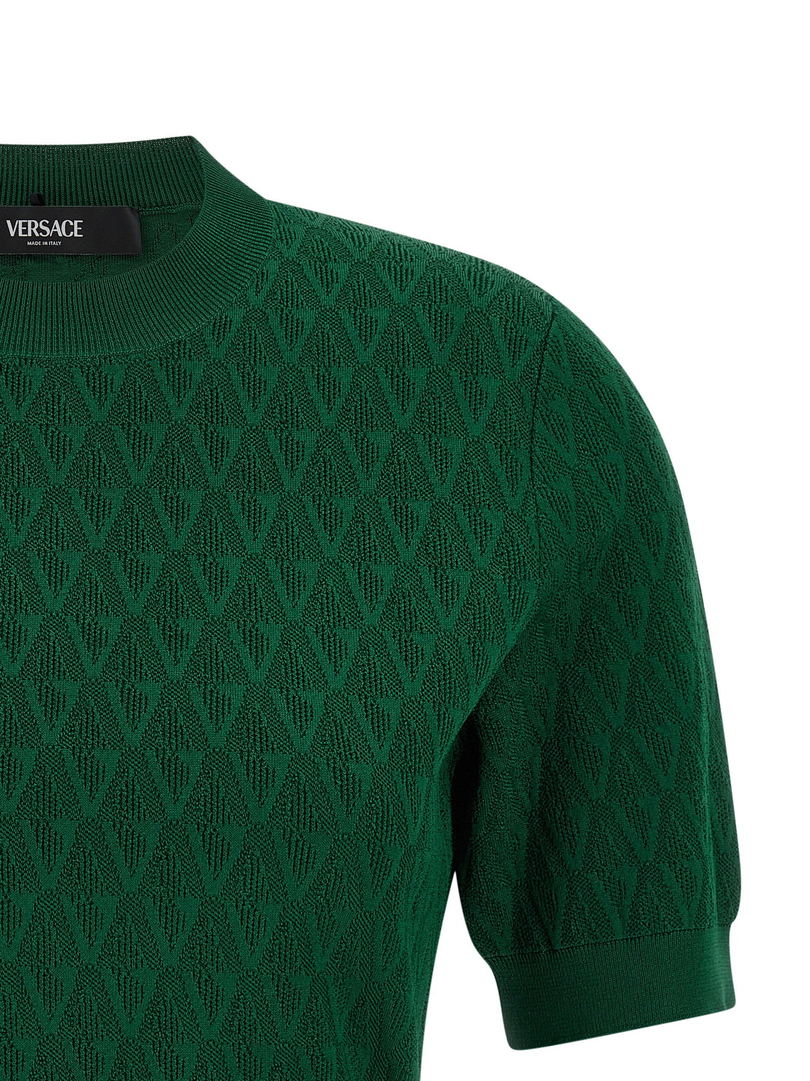 Versace Versace V-pattern T-shirt