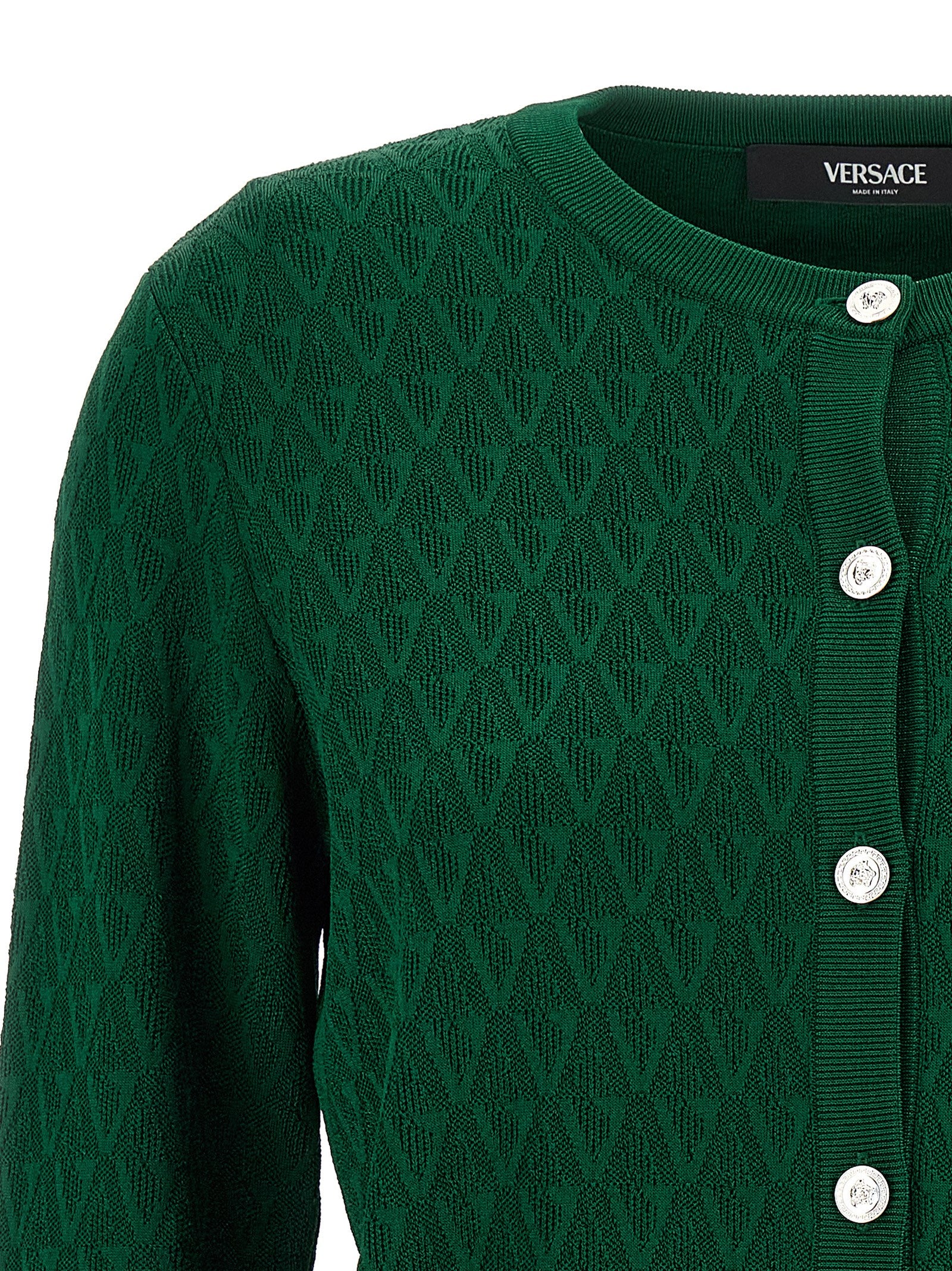 Versace Versace Cardigan Pattern V