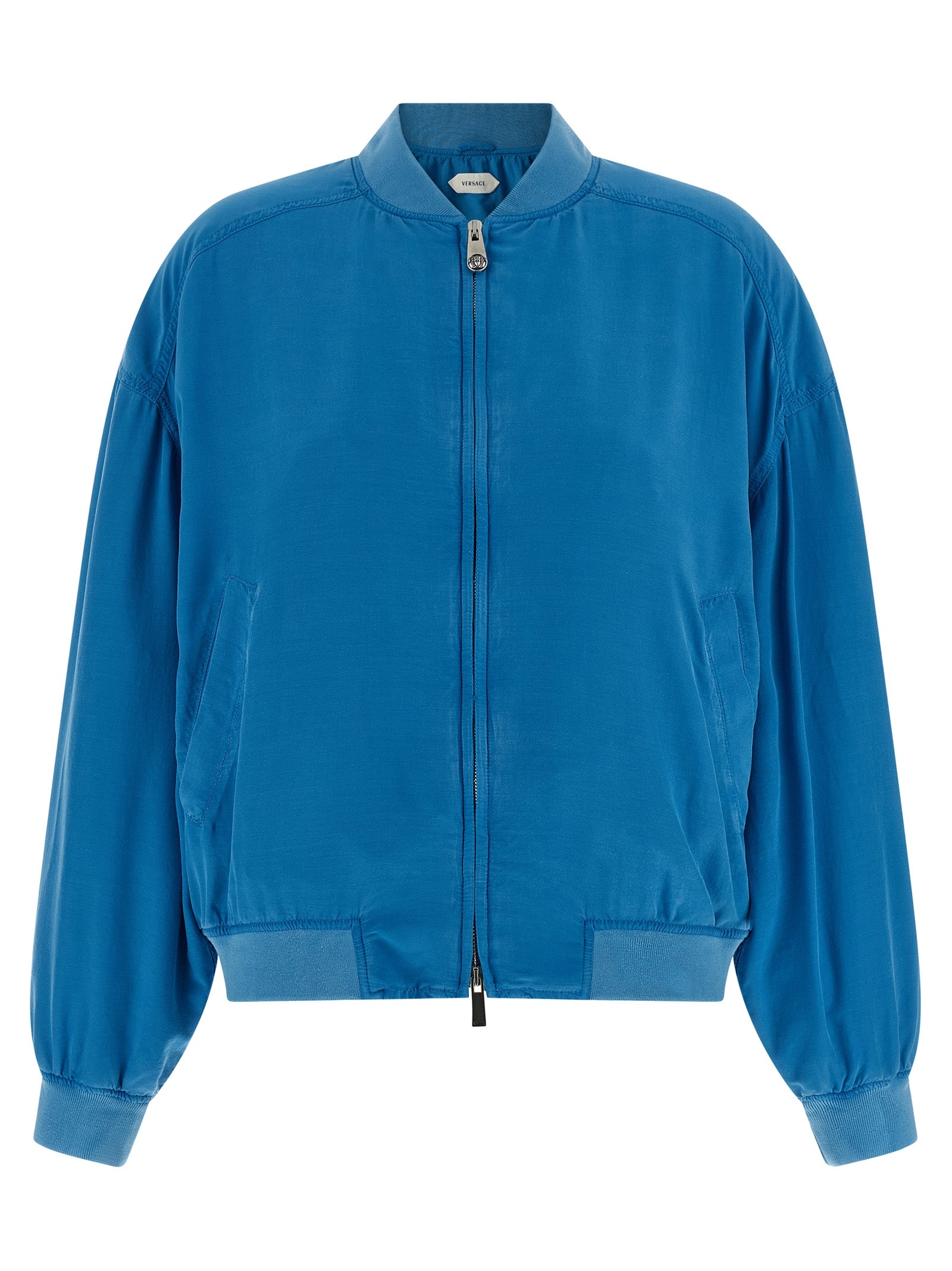Versace Versace Silk Poplin Blouson