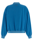 Versace Versace Silk Poplin Blouson