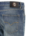 Versace Versace Distressed Jeans