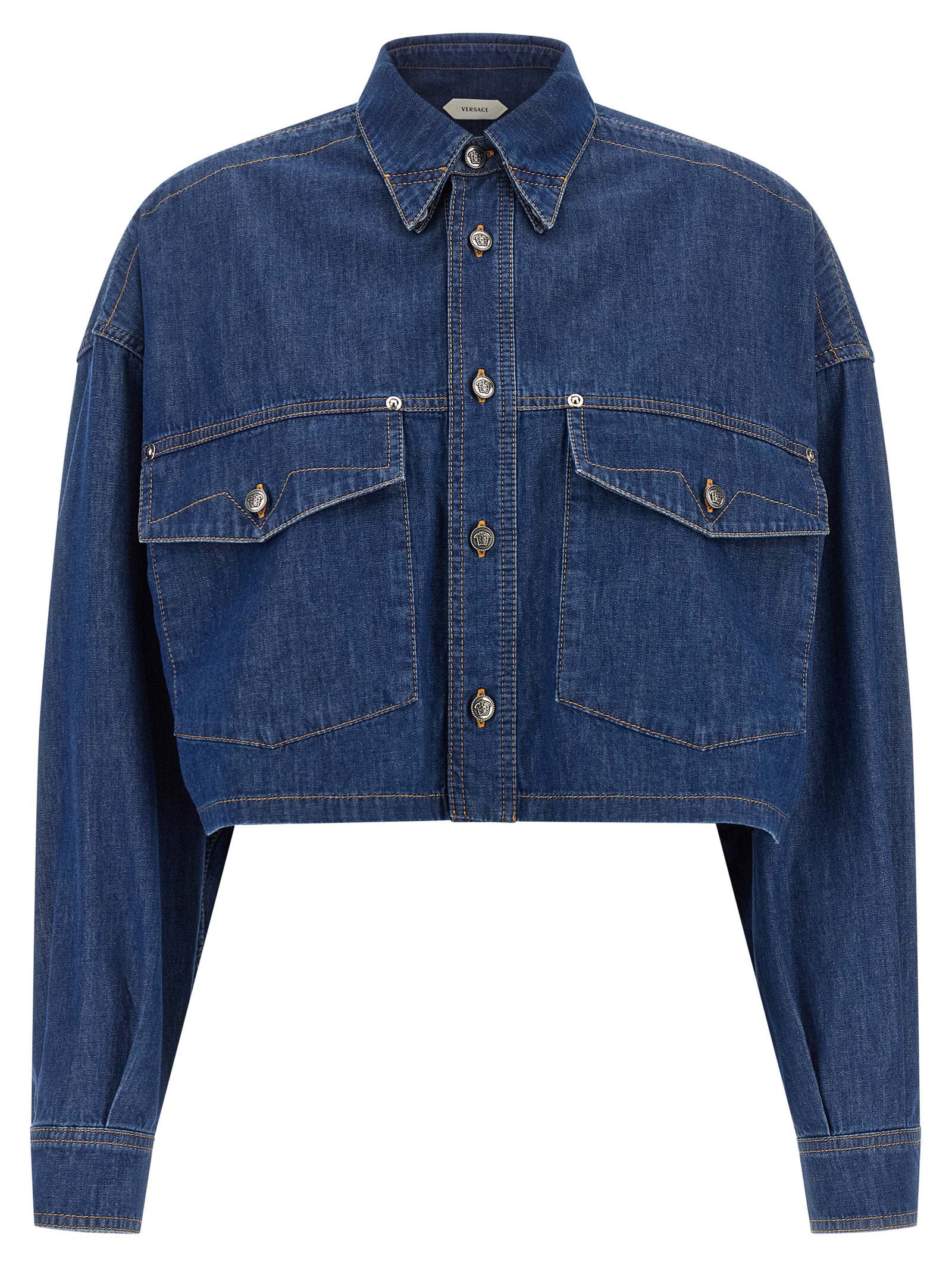 Versace Versace Cropped Shirt