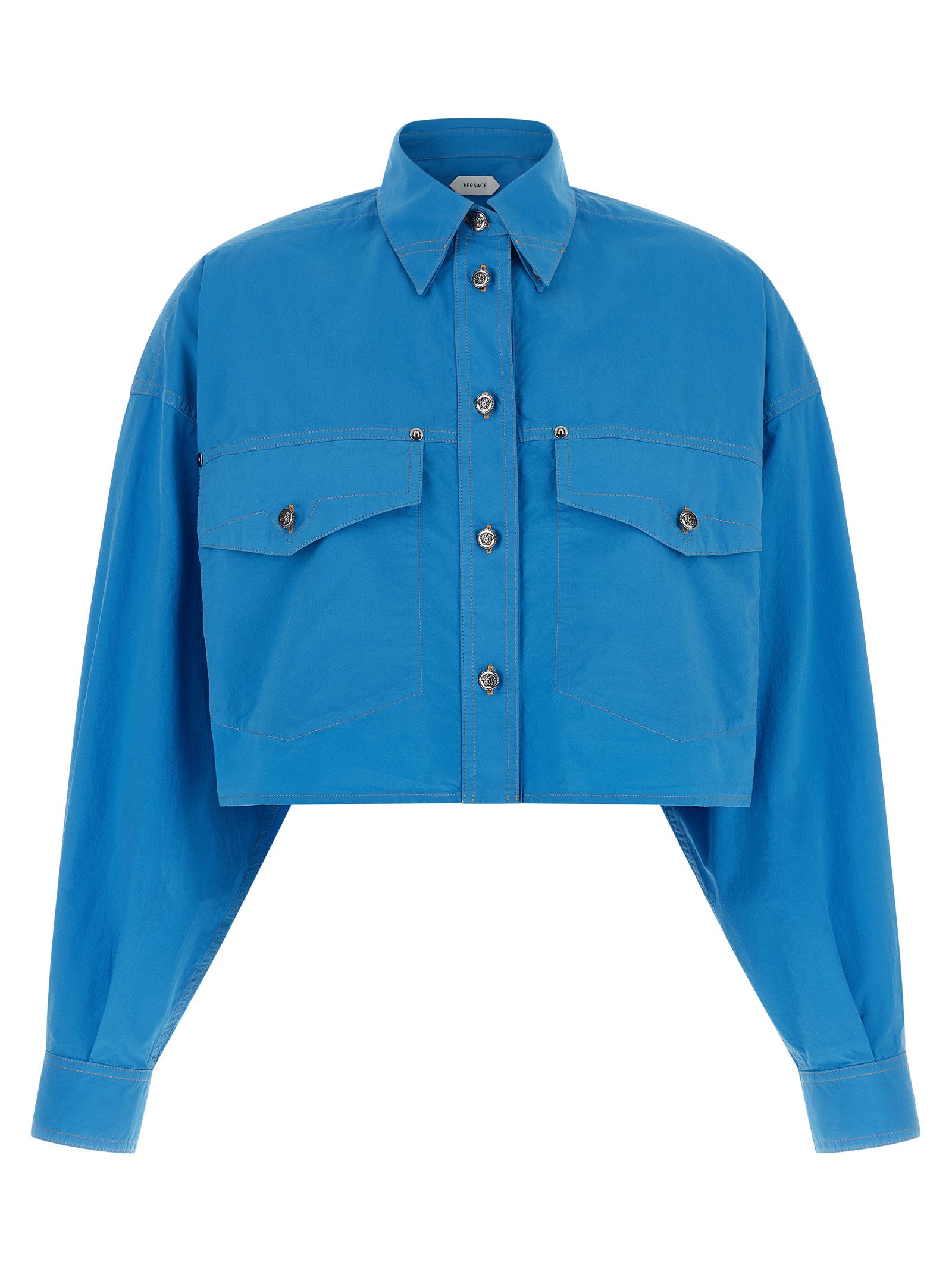 Versace Versace Medusa Button Shirt