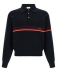 Versace Versace Inlaid Striped Polo Shirt