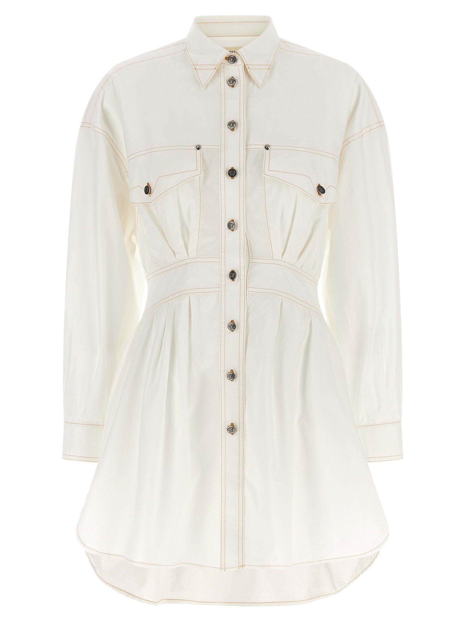 Versace Versace Medusa Shirt Dress