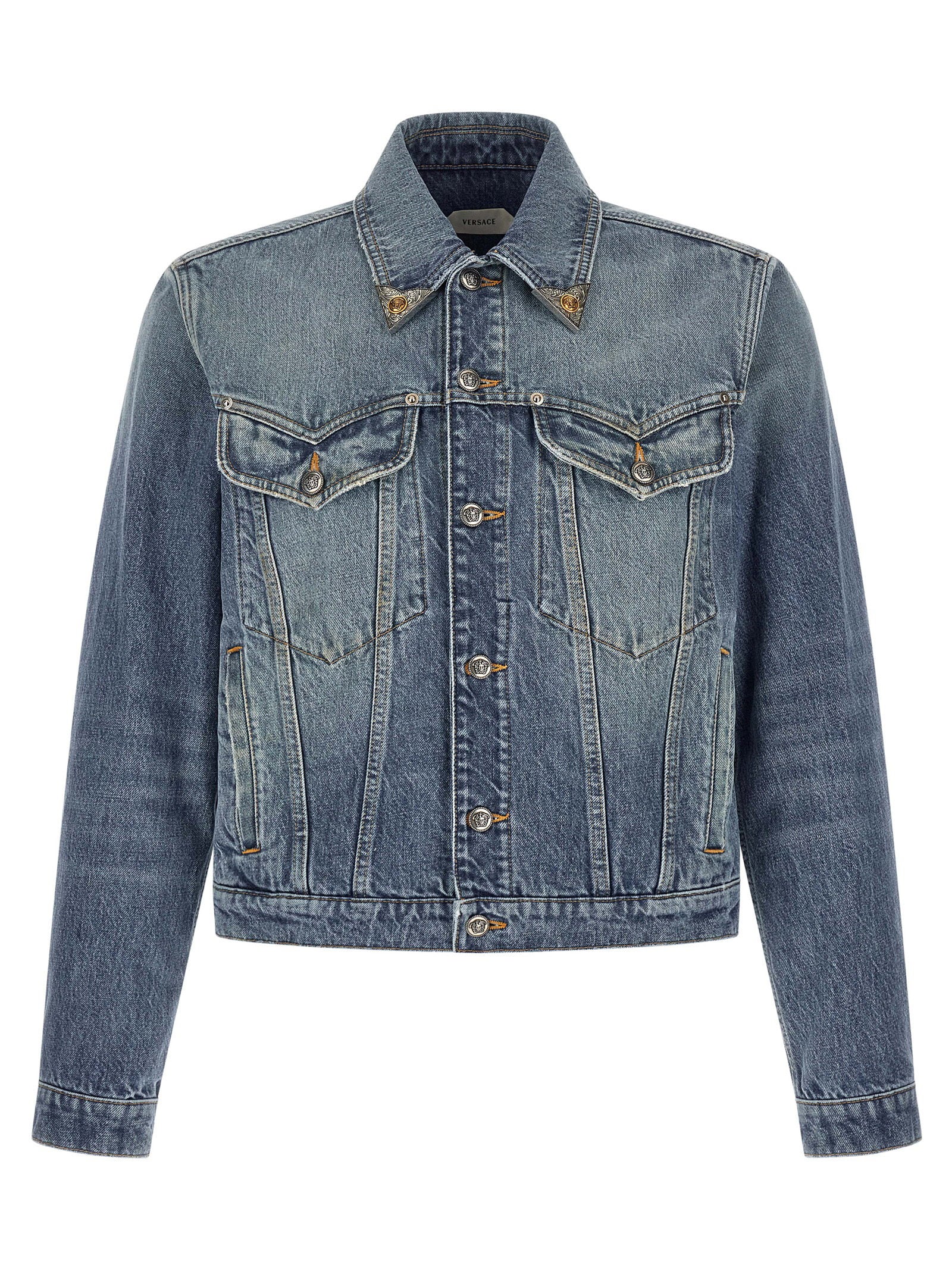 Versace Versace Medusa Denim Jacket