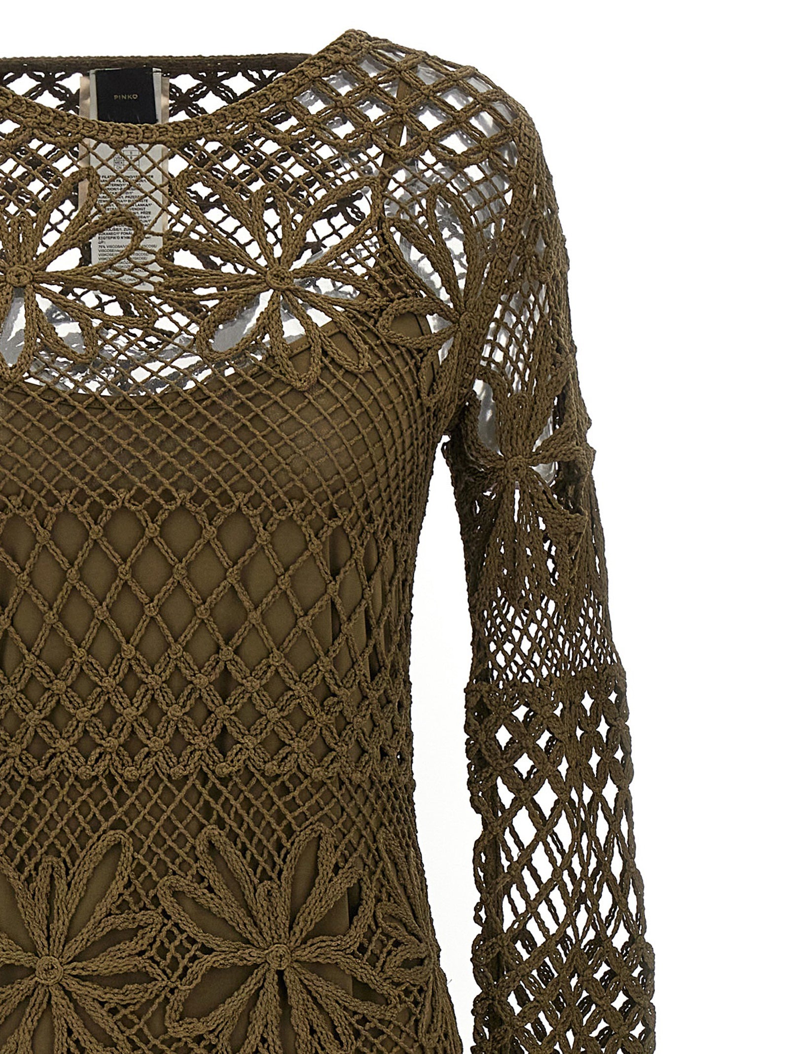 Pinko Pinko Crochet Dress