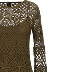 Pinko Pinko Crochet Dress