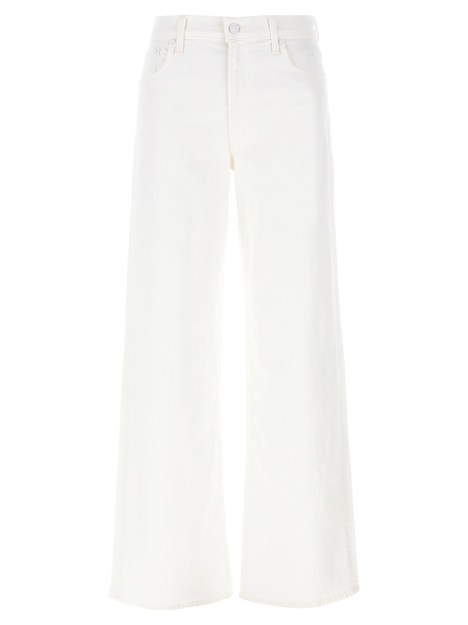 Mother Mother The Spinner Zip Sneak Jeans