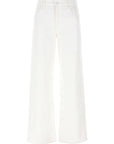 Mother Mother The Spinner Zip Sneak Jeans