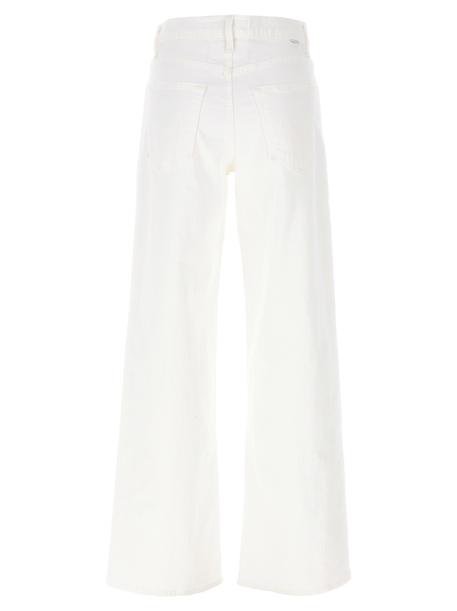 Mother Mother The Spinner Zip Sneak Jeans