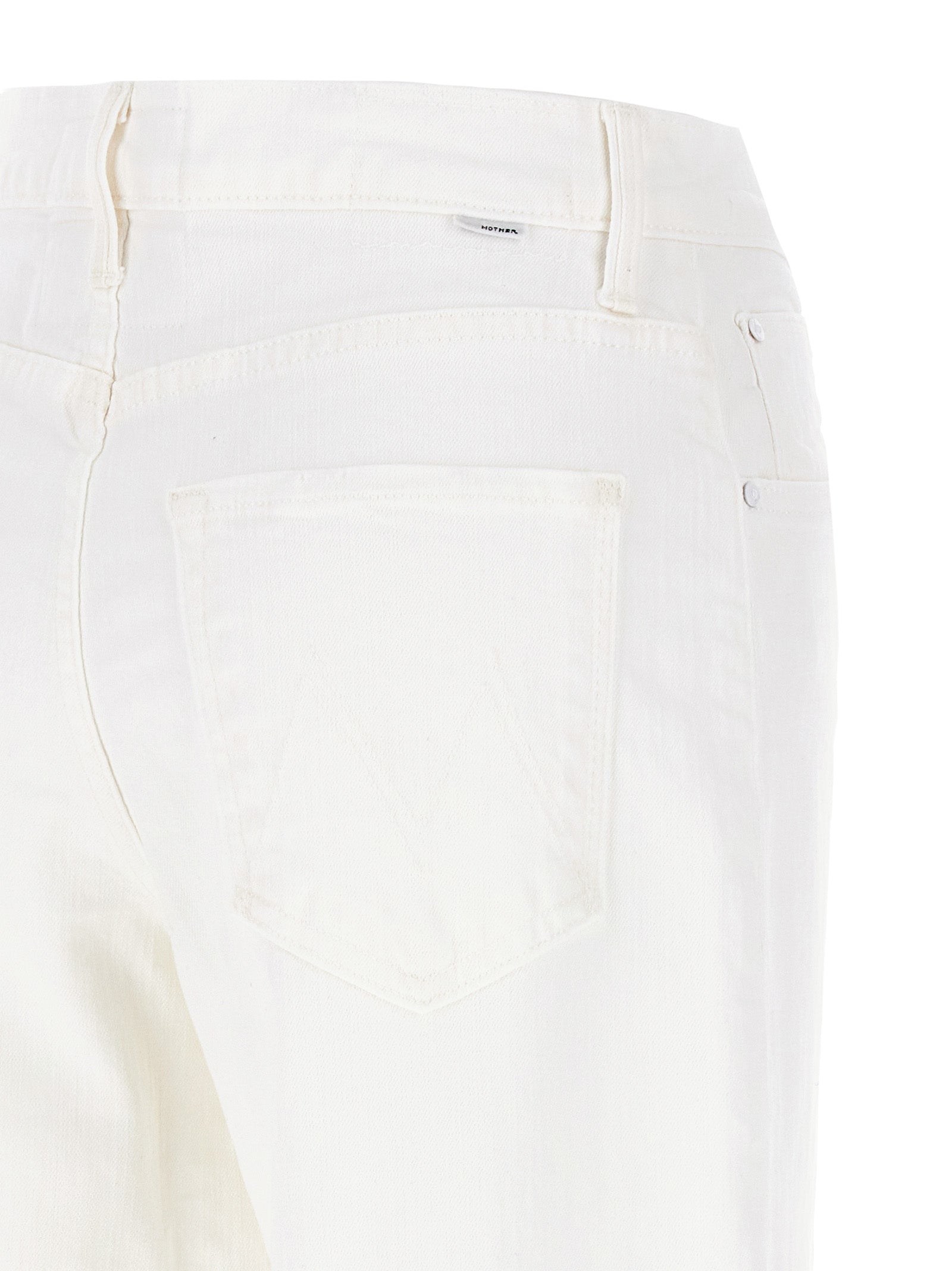 Mother Mother The Spinner Zip Sneak Jeans