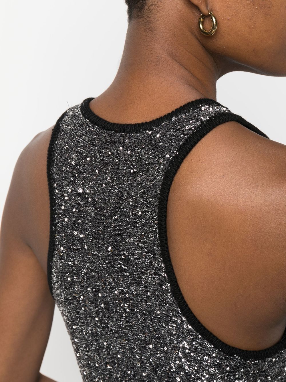 Fabiana Filippi Fabiana Filippi Sequin tank top