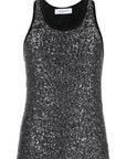 Fabiana Filippi Fabiana Filippi Sequin tank top