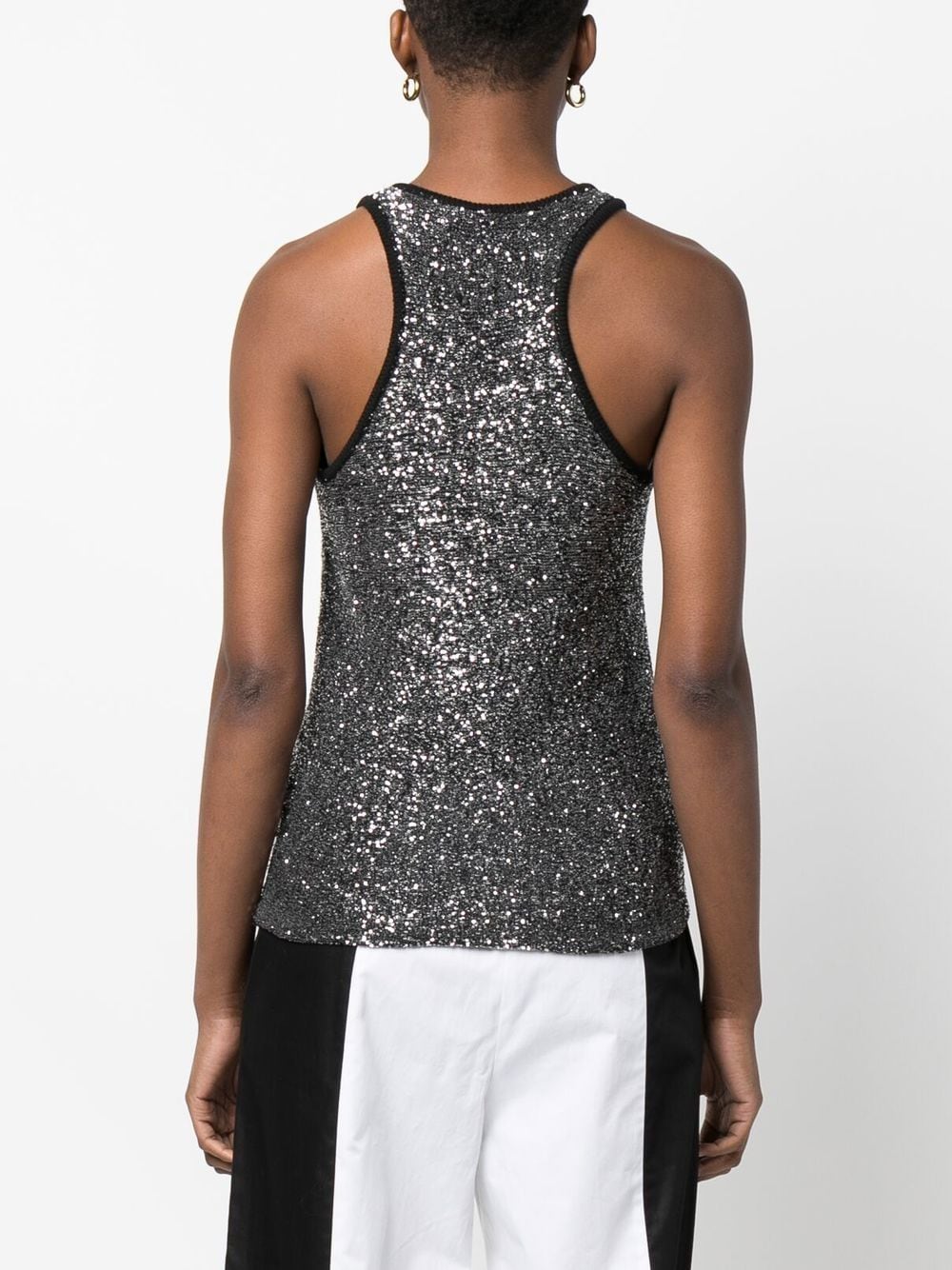 Fabiana Filippi Fabiana Filippi Sequin tank top