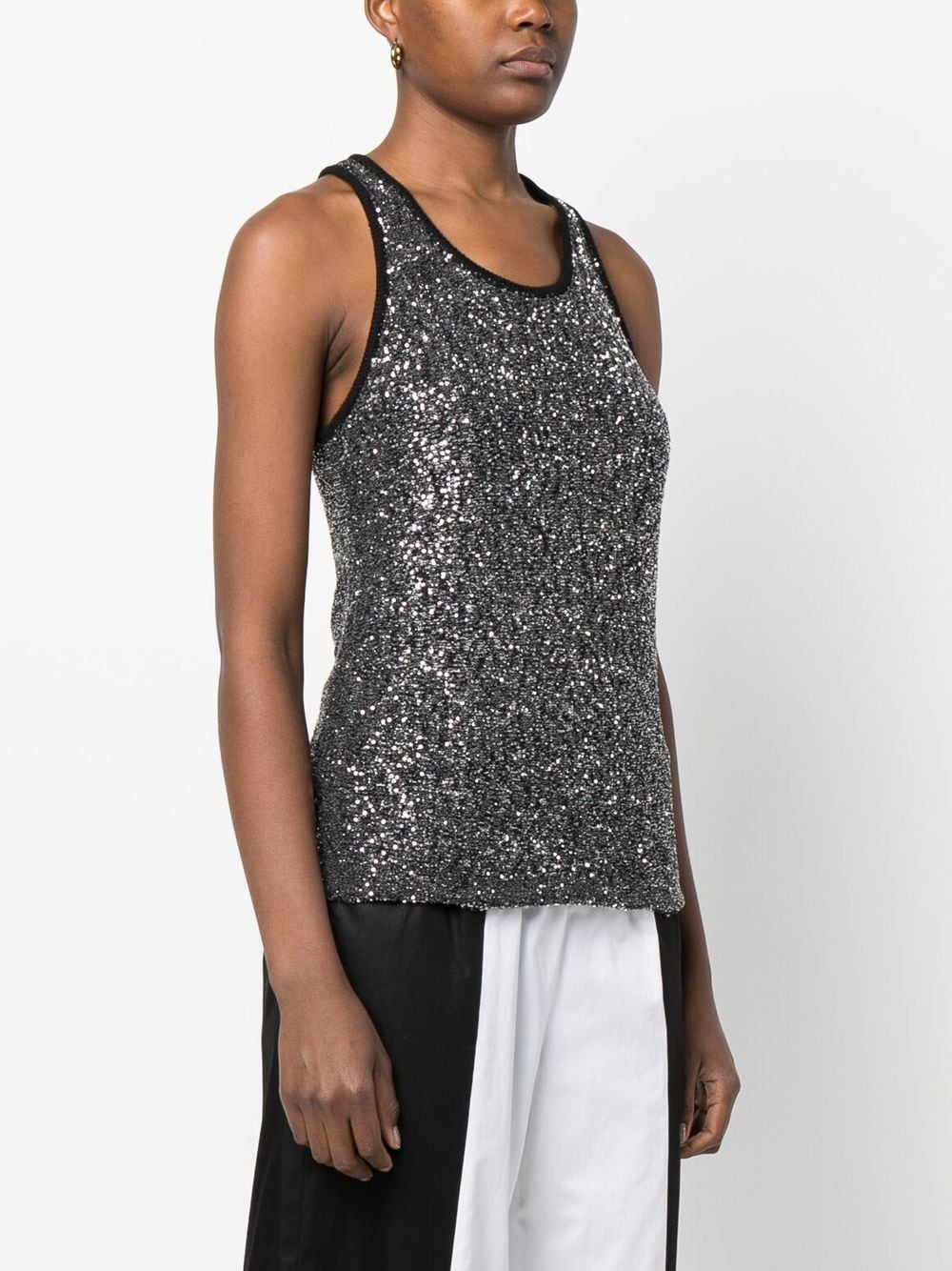 Fabiana Filippi Fabiana Filippi Sequin tank top