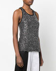 Fabiana Filippi Fabiana Filippi Sequin tank top