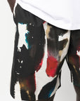 Alexander McQueen Alexander McQueen Straight Print Shorts
