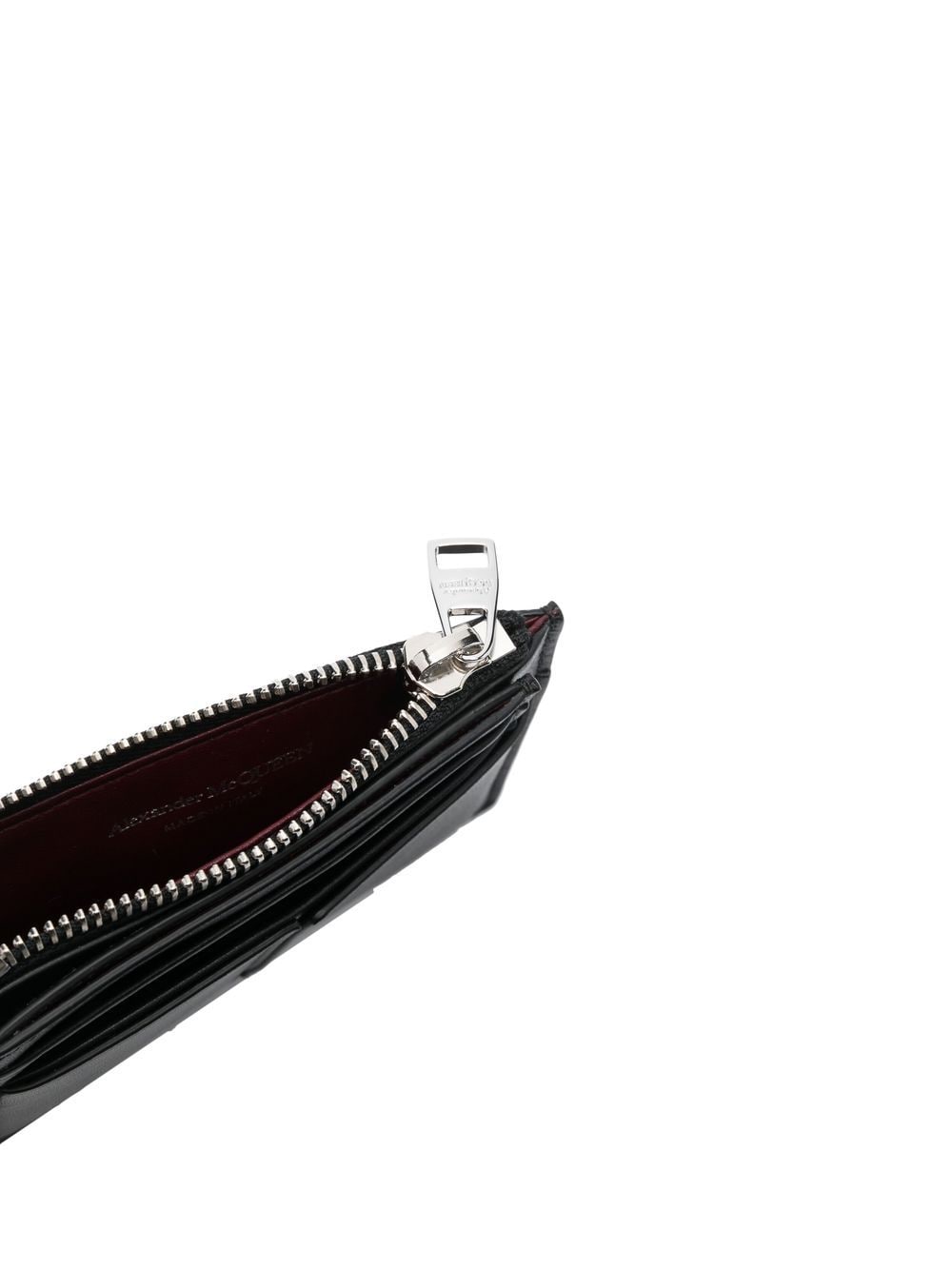 Alexander McQueen Alexander McQueen logo print cardholder