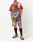Dolce & Gabbana Dolce & Gabbana graphic-print bermuda shorts