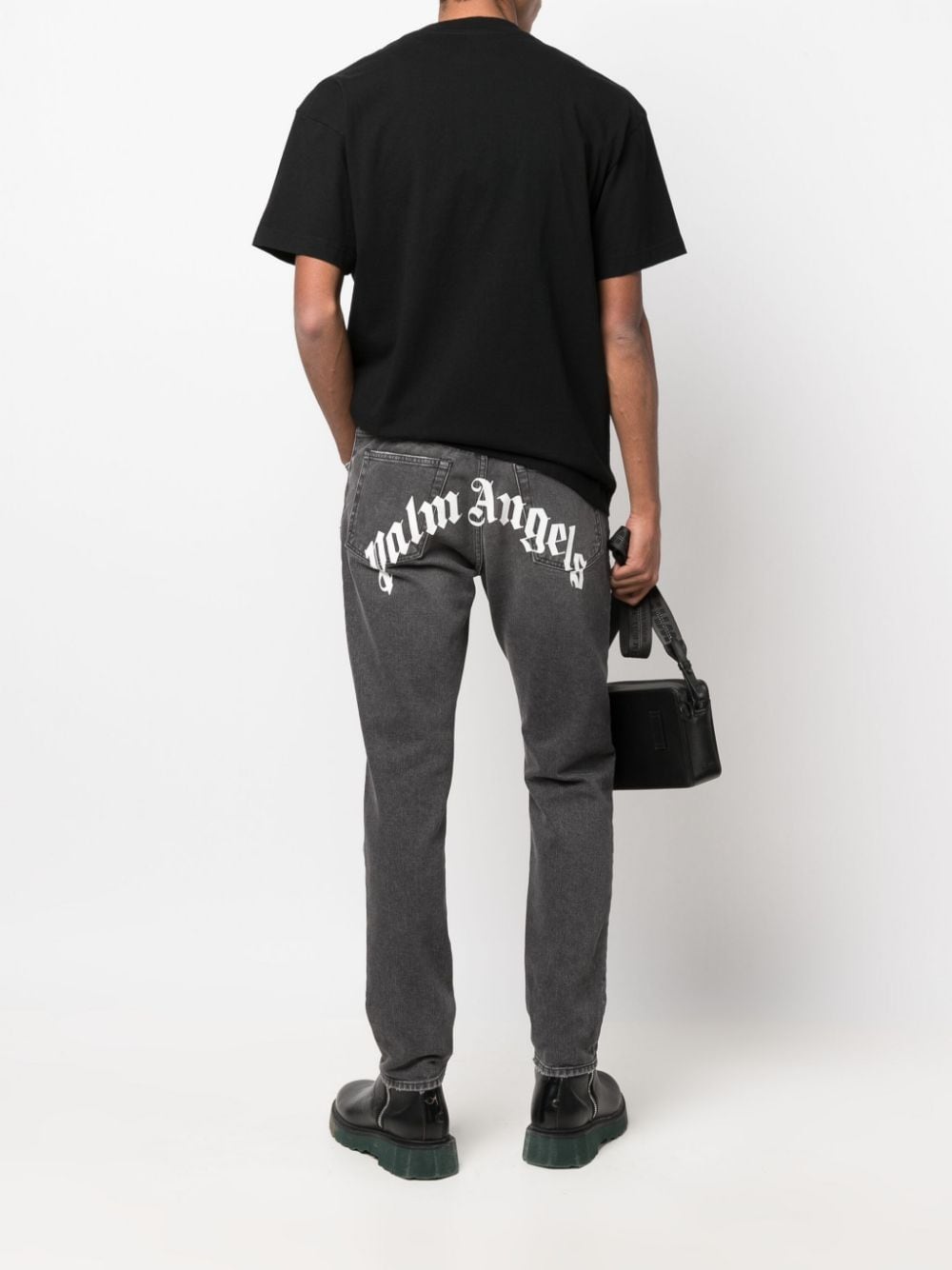 Palm Angels Palm Angels Curved Logo denim jeans