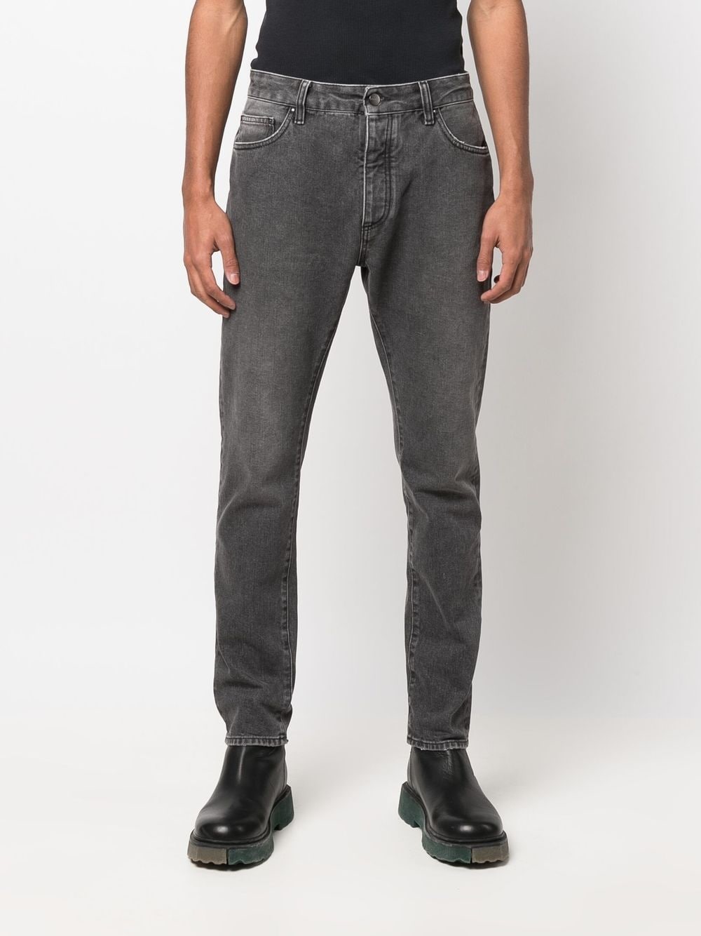 Palm Angels Palm Angels Curved Logo denim jeans
