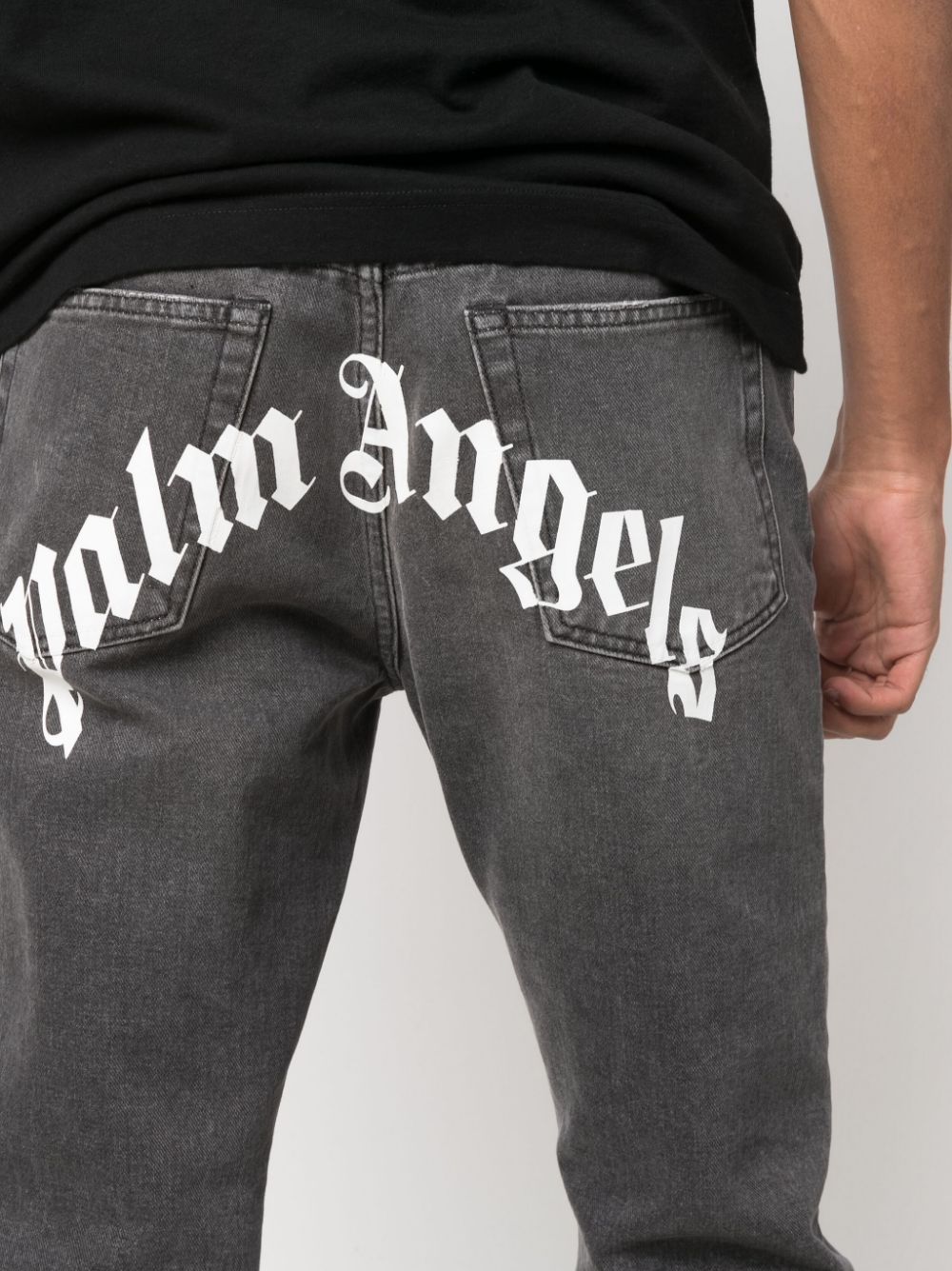 Palm Angels Palm Angels Curved Logo denim jeans