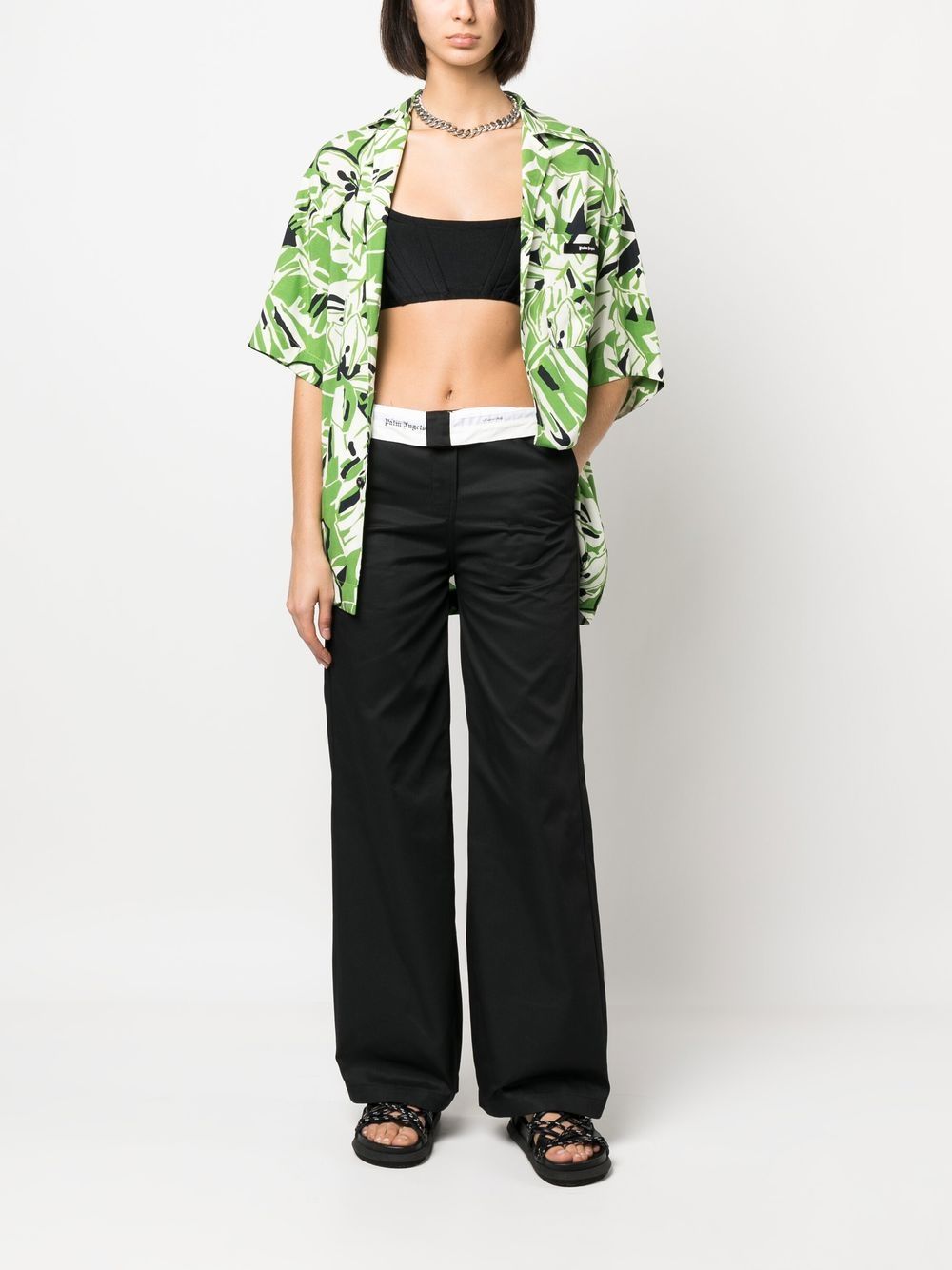 Palm Angels Palm Angels Flare-leg trousers