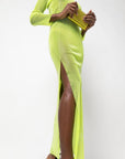 Santa Brand Santa Brand Rhinestones embellished long dress