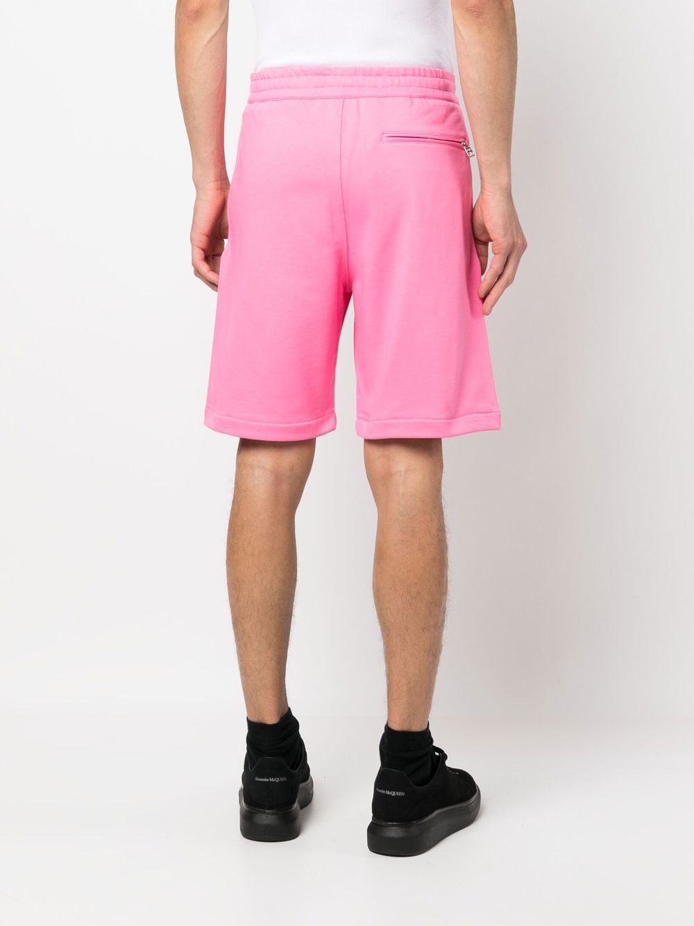 Alexander McQueen Alexander McQueen Graffiti-print Track Shorts