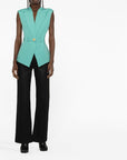Balmain Balmain Sleeveless belted jacket