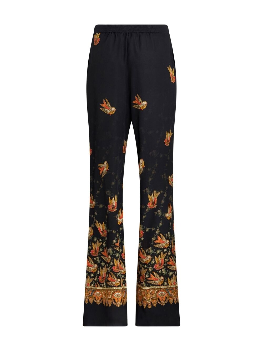 Etro Etro Straight trousers with paisley print