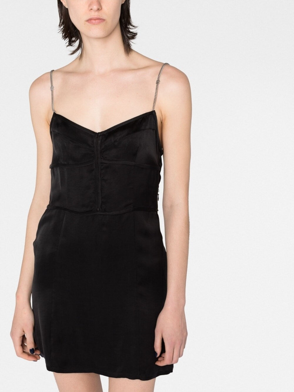 Palm Angels Palm Angels Chain-straps mini dress