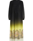 Etro Etro Silk dress with paisley print and gradient effect