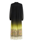 Etro Etro Silk dress with paisley print and gradient effect