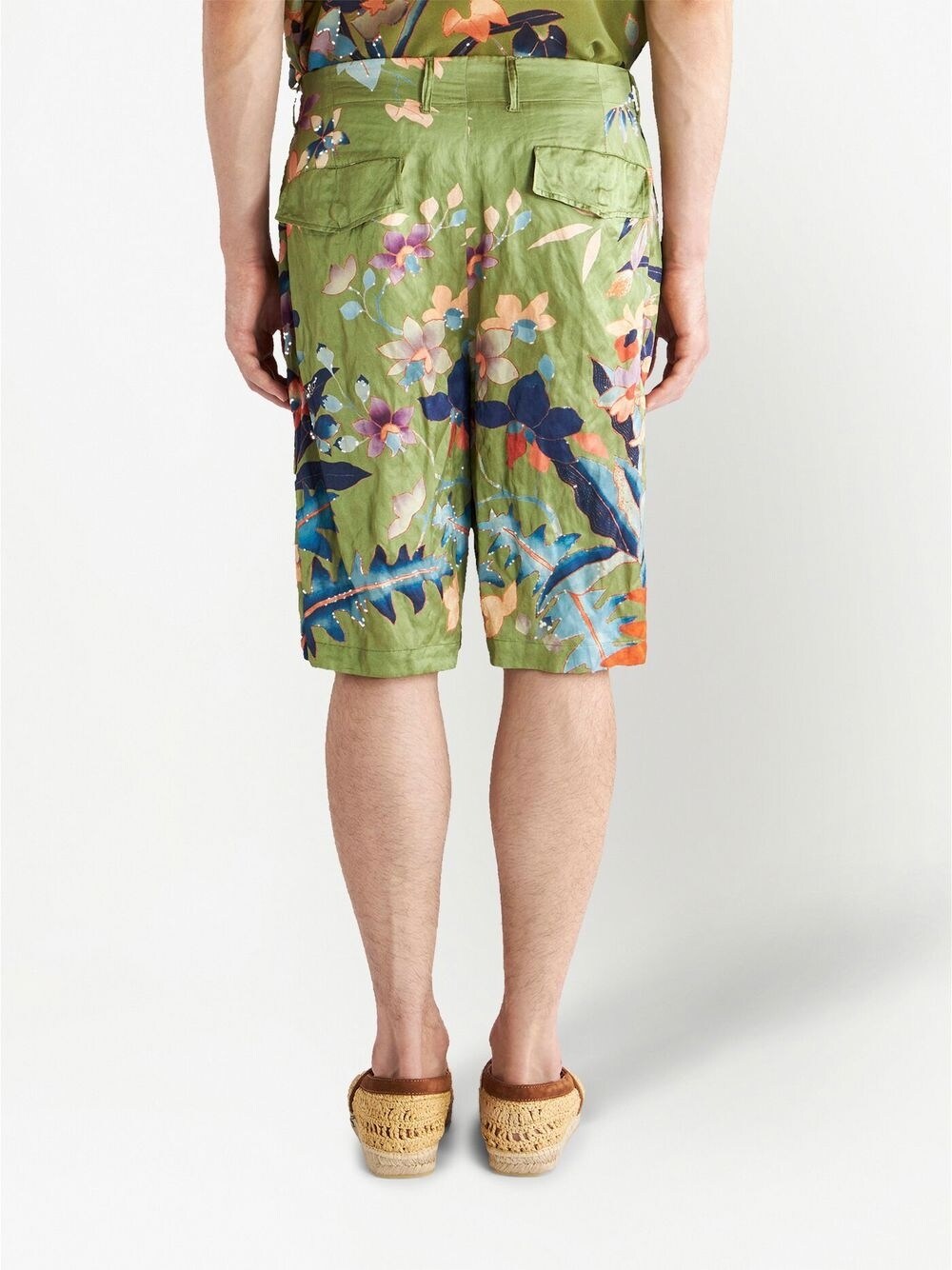 Etro Etro Flowered Bermuda shorts