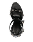 Balenciaga Balenciaga Cagole 110mm leather sandals
