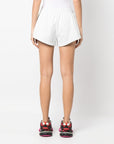 Balenciaga Balenciaga flared elasticated-waist shorts