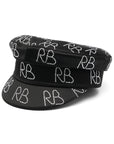Ruslan Baginskiy Ruslan Baginskiy crystal-embellished Baker Boy Hat