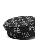 Ruslan Baginskiy Ruslan Baginskiy crystal-embellished Baker Boy Hat