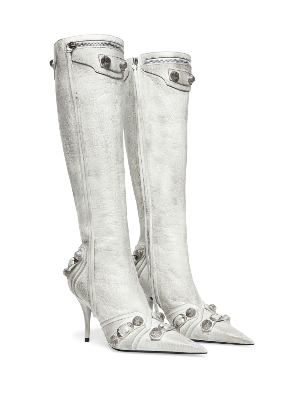 Balenciaga Balenciaga cagole leather boots