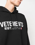 Vetements Vetements Logo cotton hoodie