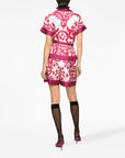 Dolce & Gabbana Dolce & Gabbana Dolce&Gabbana Cruise Shorts Fuchsia