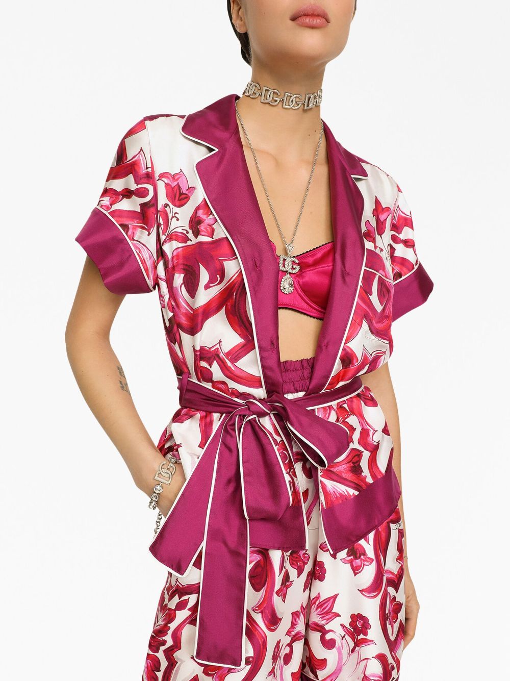 Dolce &amp; Gabbana Dolce &amp; Gabbana Dolce&amp;Gabbana Cruise Shorts Fuchsia