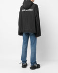 Balenciaga Balenciaga logo-print Hooded Windbreaker