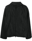 Balenciaga Balenciaga logo-print Hooded Windbreaker