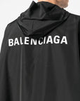 Balenciaga Balenciaga logo-print Hooded Windbreaker