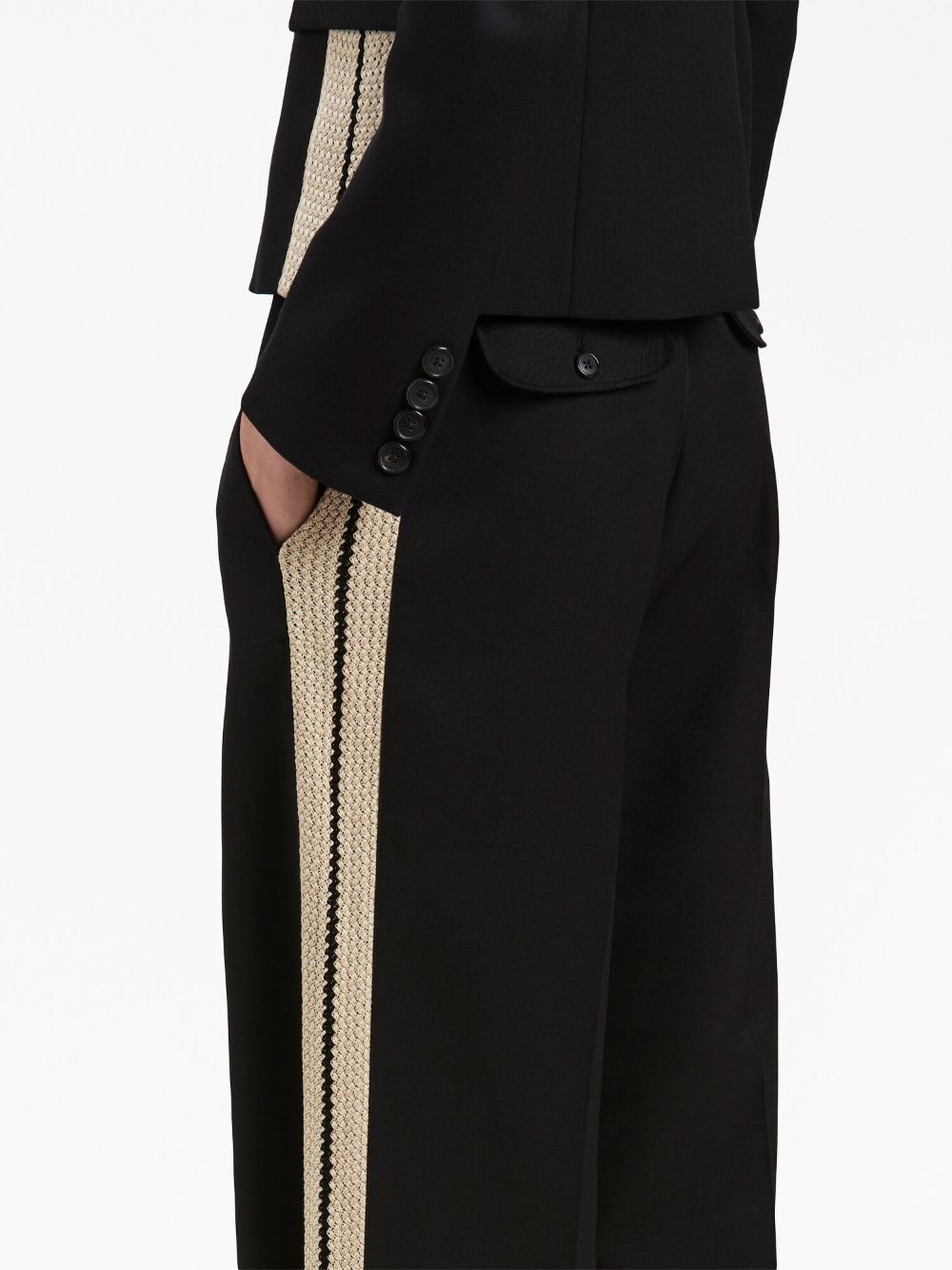 Palm Angels Palm Angels Wool blend trousers