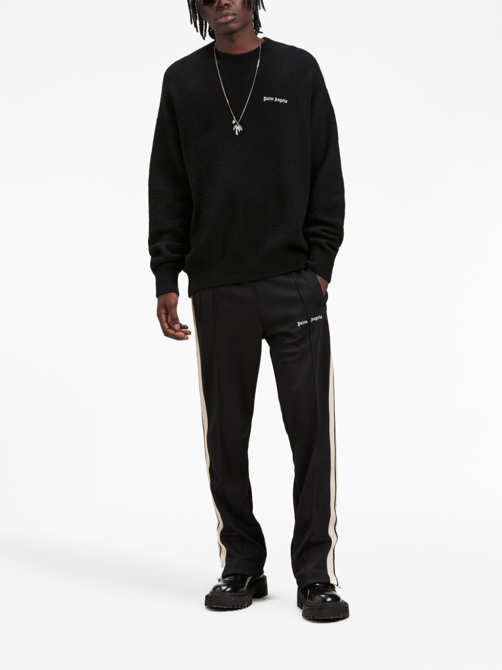 Palm Angels Palm Angels Basic logo sweater