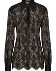 Dolce & Gabbana Dolce & Gabbana Semi-transparent shirt